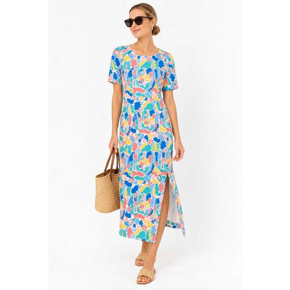 Tuckernuck Cabana Colette Beach Vacation Midi Dress (MSRP: $158) Small